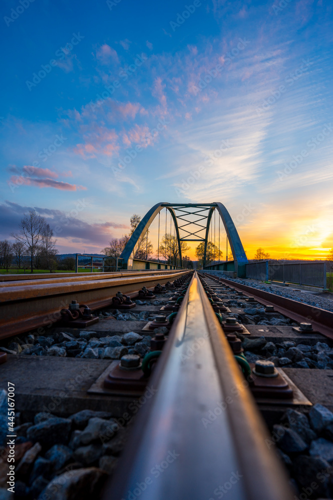 Naklejka premium Bahnbrücke