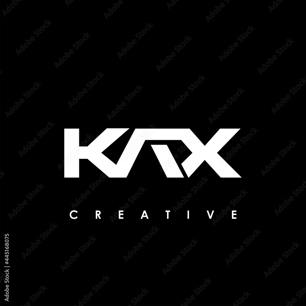 KAX Letter Initial Logo Design Template Vector Illustration KAX Letter Initial Logo Design Template Vector Illustration