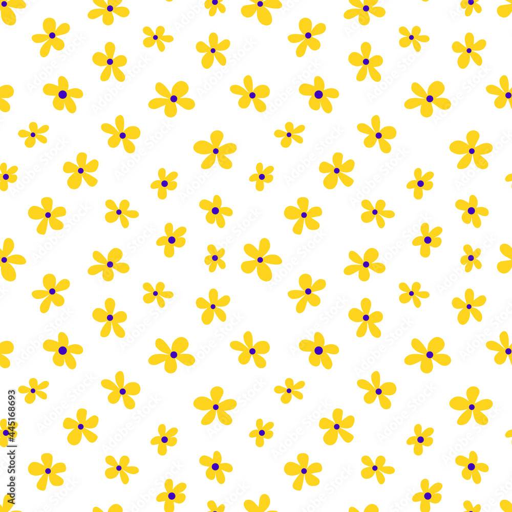 Seamless pattern with colorful flowers Seamless pattern with colorful flowers