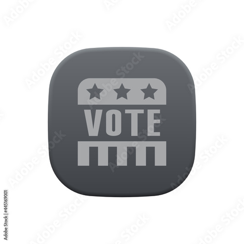 Vote - Sticker