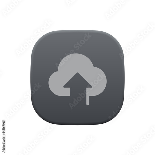 Upload Cloud - Sticker