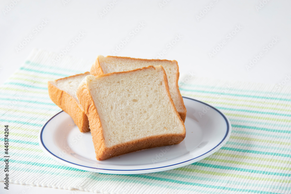 健康的な豆乳角形食パン