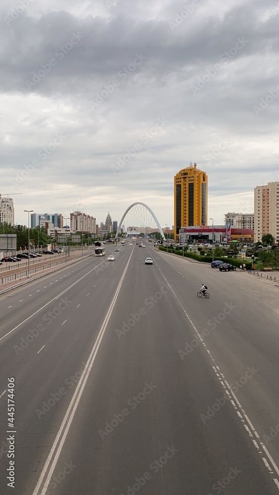 Nur-Sultan (Astana) is a beautiful modern city Nur-Sultan (Astana) is a beautiful modern city