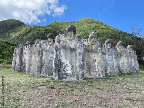 Obraz na płótnie Mémorial Cap 110 Le Diamant Martinique w salonie