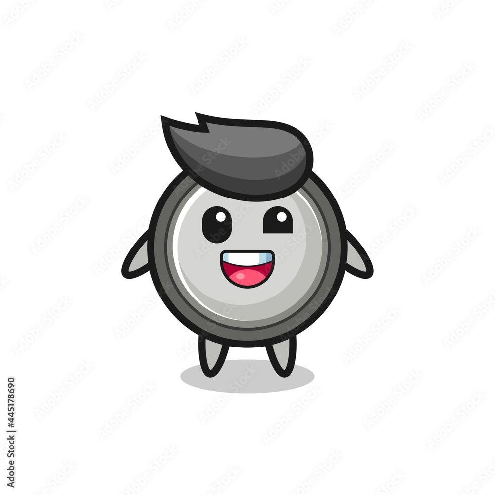 illustration of an button cell character with awkward poses illustration of an button cell character with awkward poses