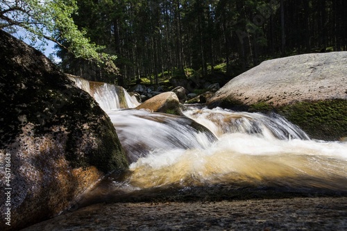 River Vydra in Czech Mountains