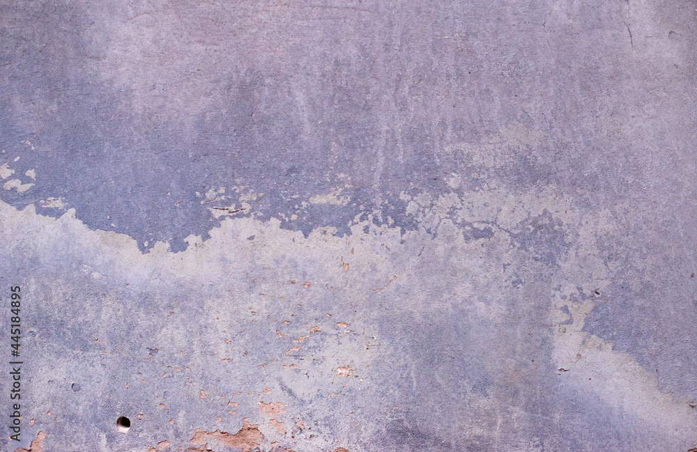 Fototapeta premium Old blue Wall