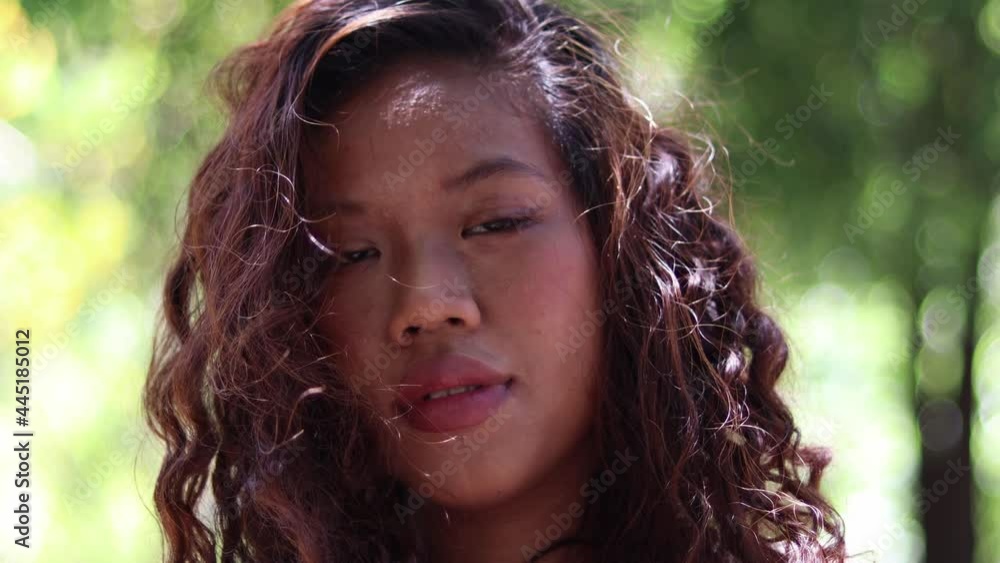 Close up of mixed race woman, beautiful young human face with black skin, Portrait of African American lady. Close up of mixed race woman, beautiful young human face with black skin, Portrait of African American lady.