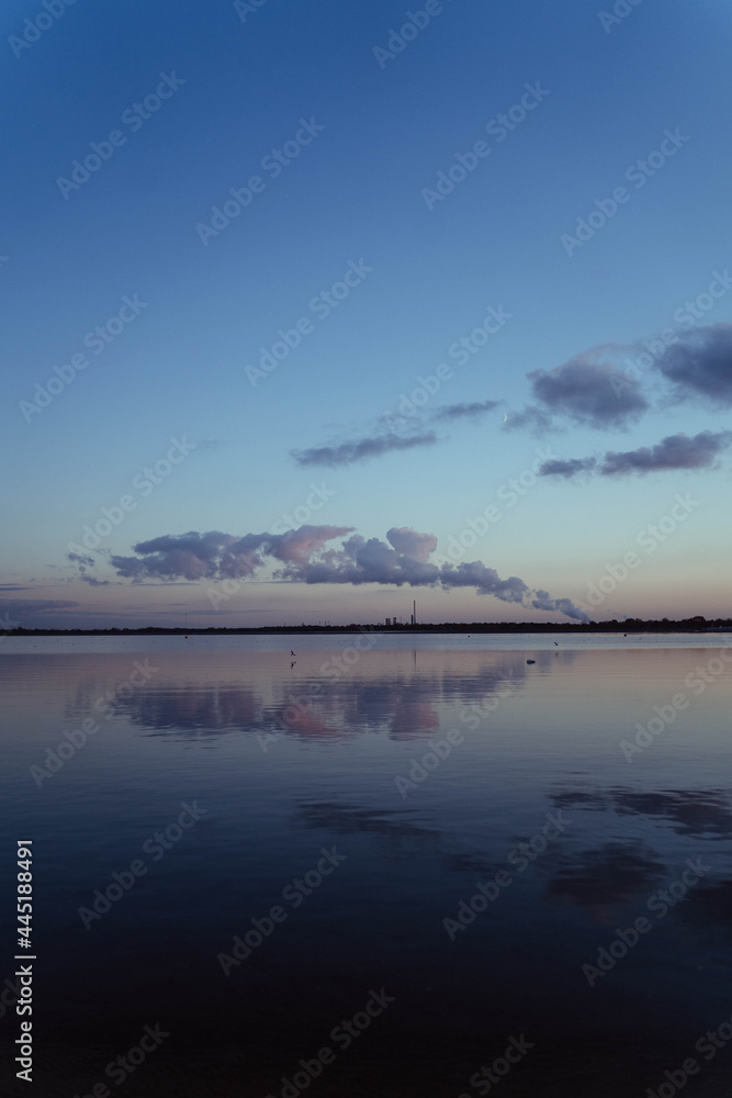 Obraz premium See und WOlken