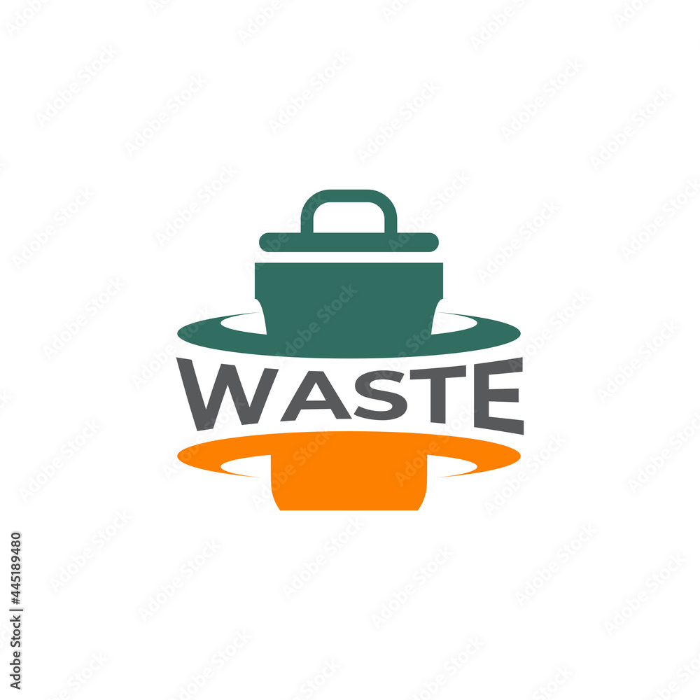 Garbage removal company logo design template Garbage removal company logo design template