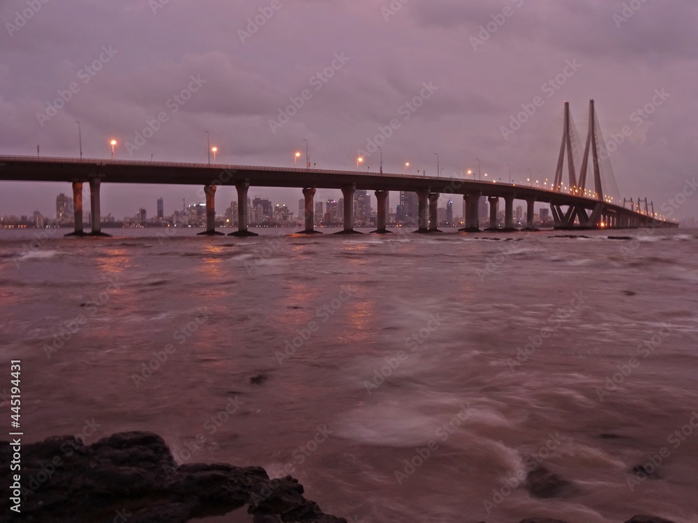 Bandra–Worli Sea Link,mumbai,maharashtra,india