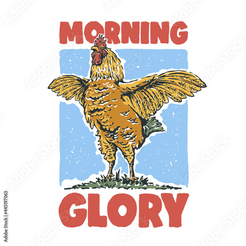 Rooster illustration