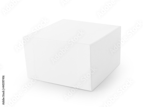 white box on white background. © sangsiripech