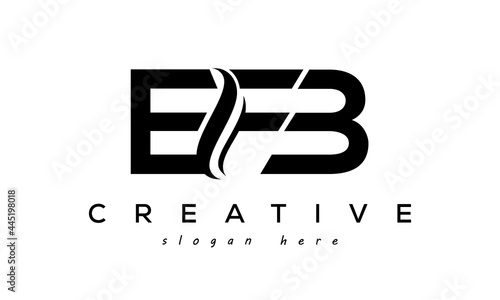 EFB creative luxury logo design photo