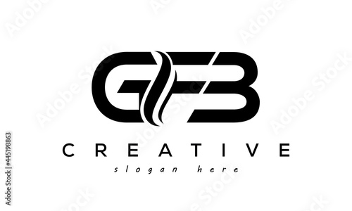 GFB creative luxury logo design photo