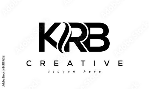 KRB creative luxury logo design photo