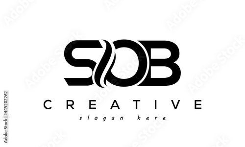 SOB creative luxury logo design