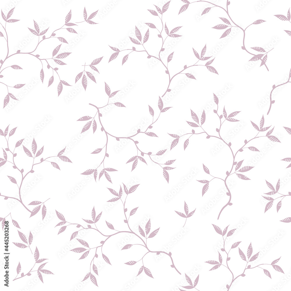 seamless pattern of branches and leaves seamless pattern of branches and leaves