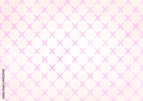 背景　クロス網目　ピンク