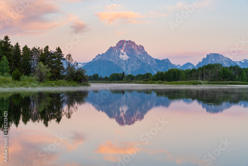 Beautiful Sunrise at Oxbow Bend in Grand Teton National Park © Victor