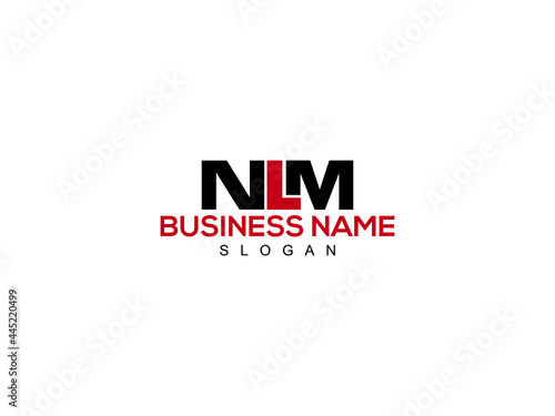 Letter NLM Logo Icon Vector Image Design For Company or Business photo