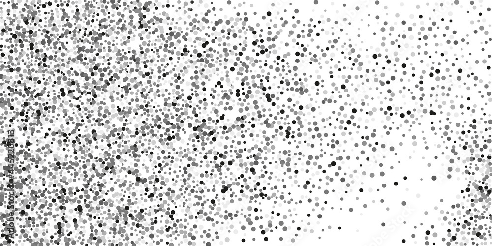 Silver confetti point on a white background. Luxury background. Silver confetti point on a white background. Luxury background.