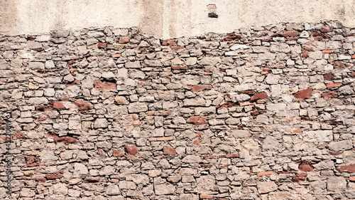 Muro de piedras rústicas photo