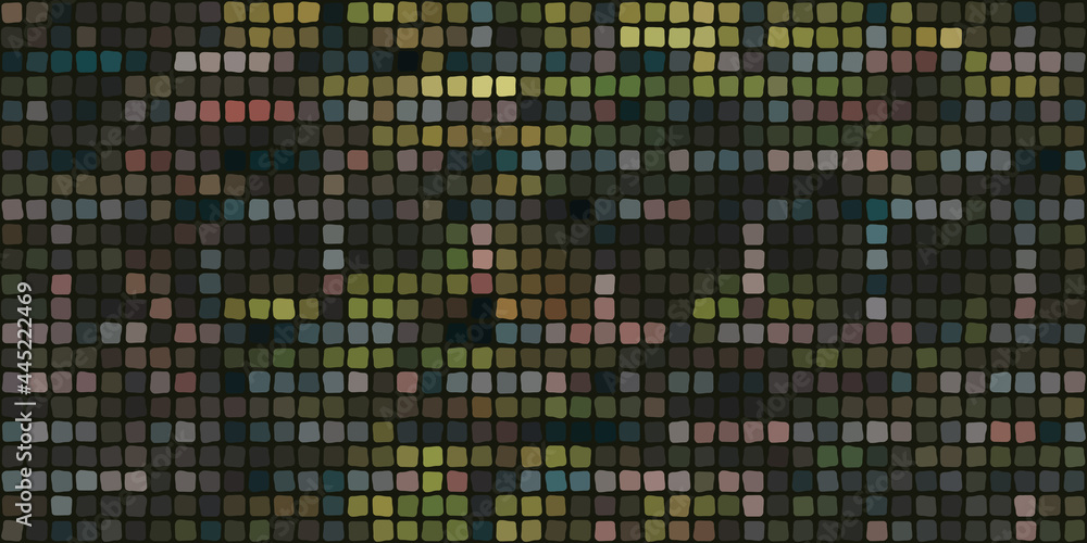 Pattern of vector mosaic in the modern style. Pattern of vector mosaic in the modern style.