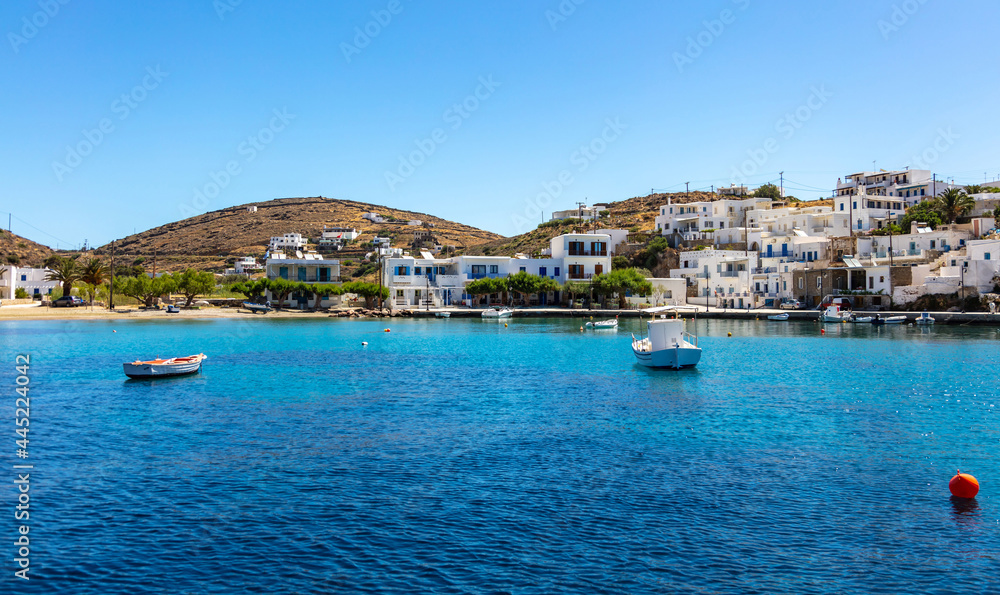 Sifnos island, Faros traditional village, Greece Cyclades.