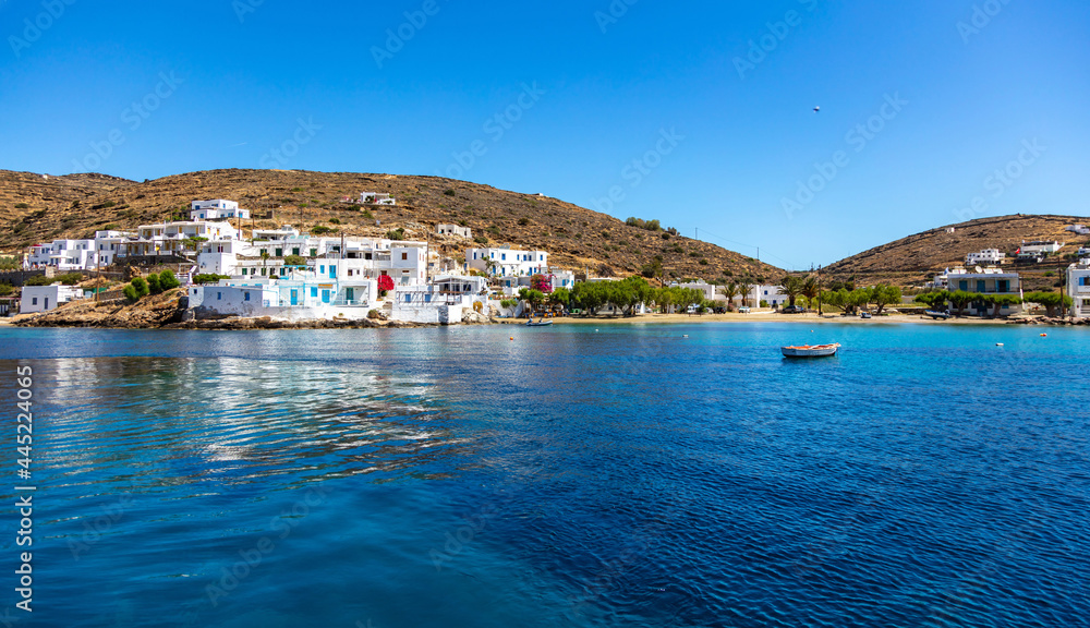 Sifnos island, Faros traditional village, Greece Cyclades.