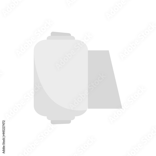 Medical bandage icon flat isolated vector