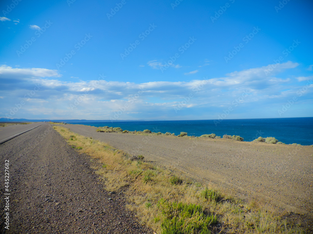 The sea and the land