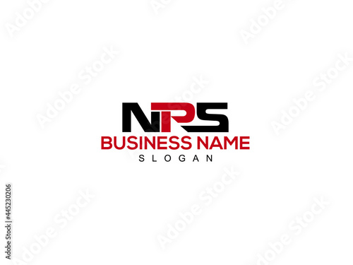 Letter NPS Logo Icon Vector Image Design For Company or Business