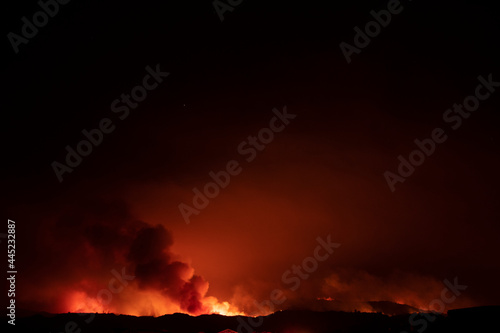 Getty Fire Los Angeles California Wildfire 