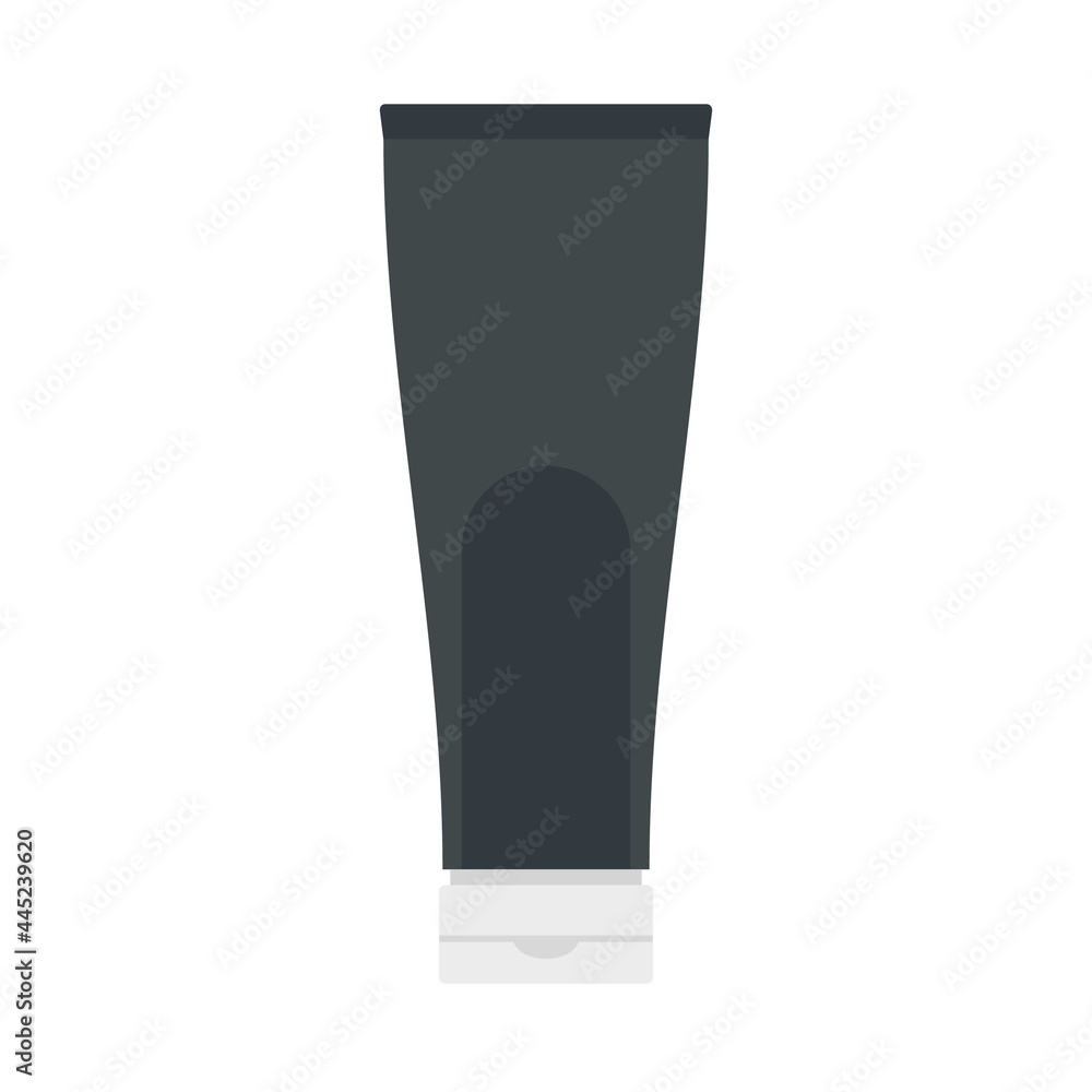 Conditioner creme tube icon flat isolated vector Conditioner creme tube icon flat isolated vector