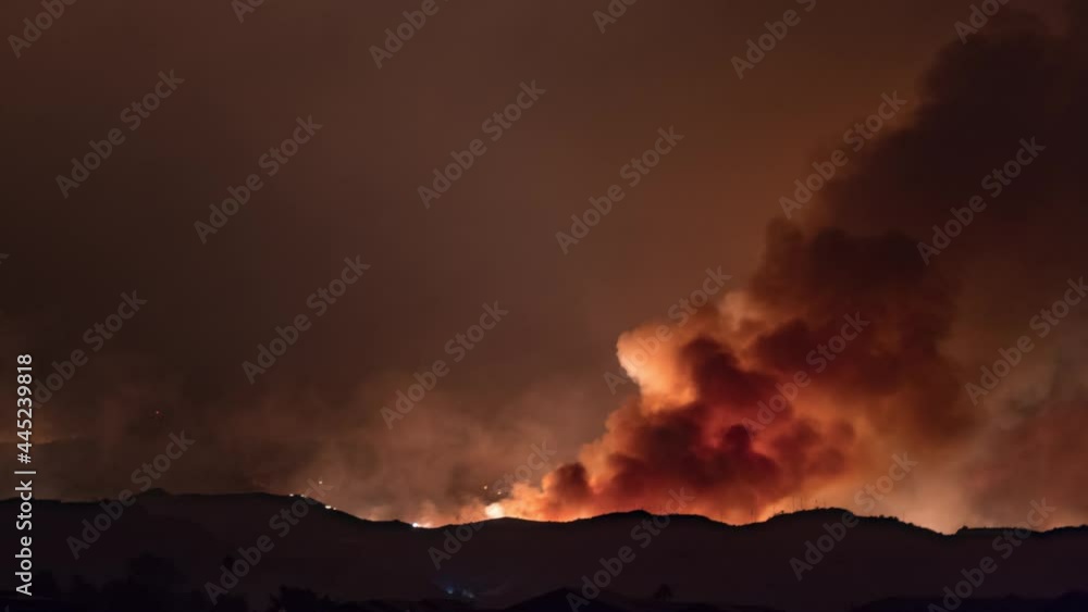 Getty Fire Los Angeles California Wildfire
Getty Fire Los Angeles California Wildfire