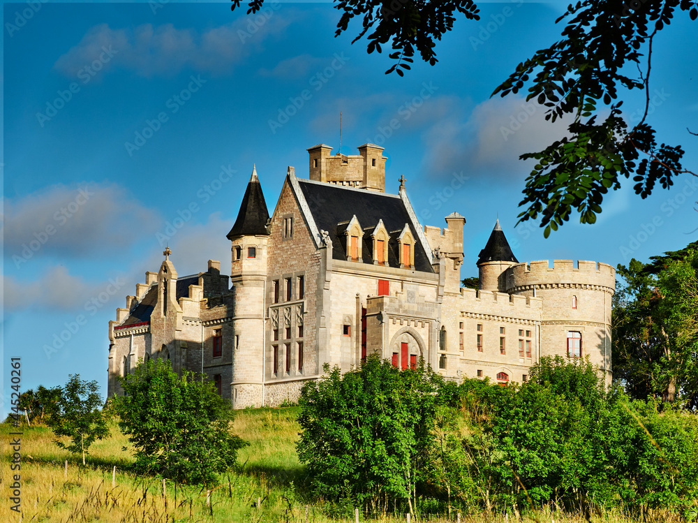 Obraz premium Castillo de Abbadie