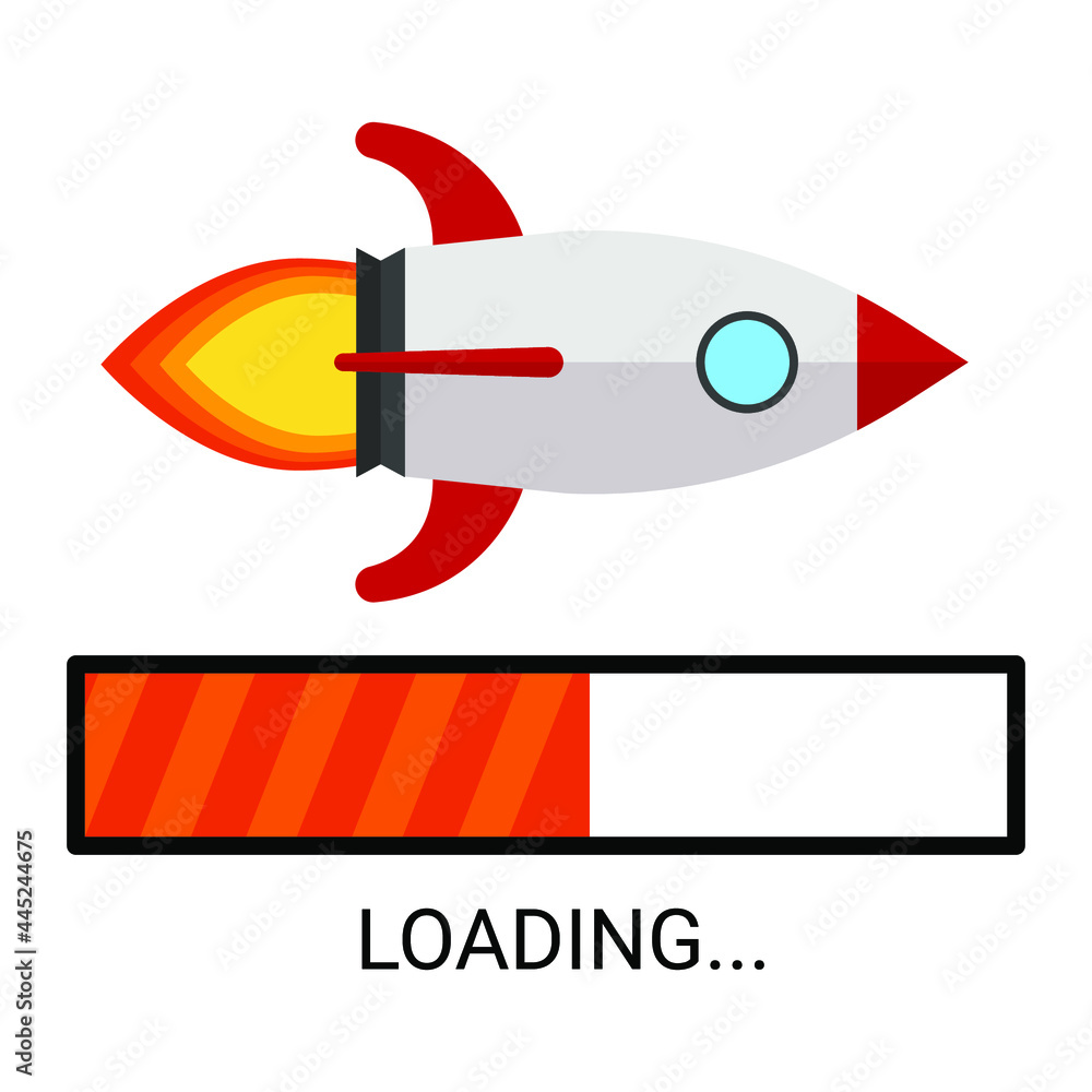 laoding sync icon illustration vector graphic