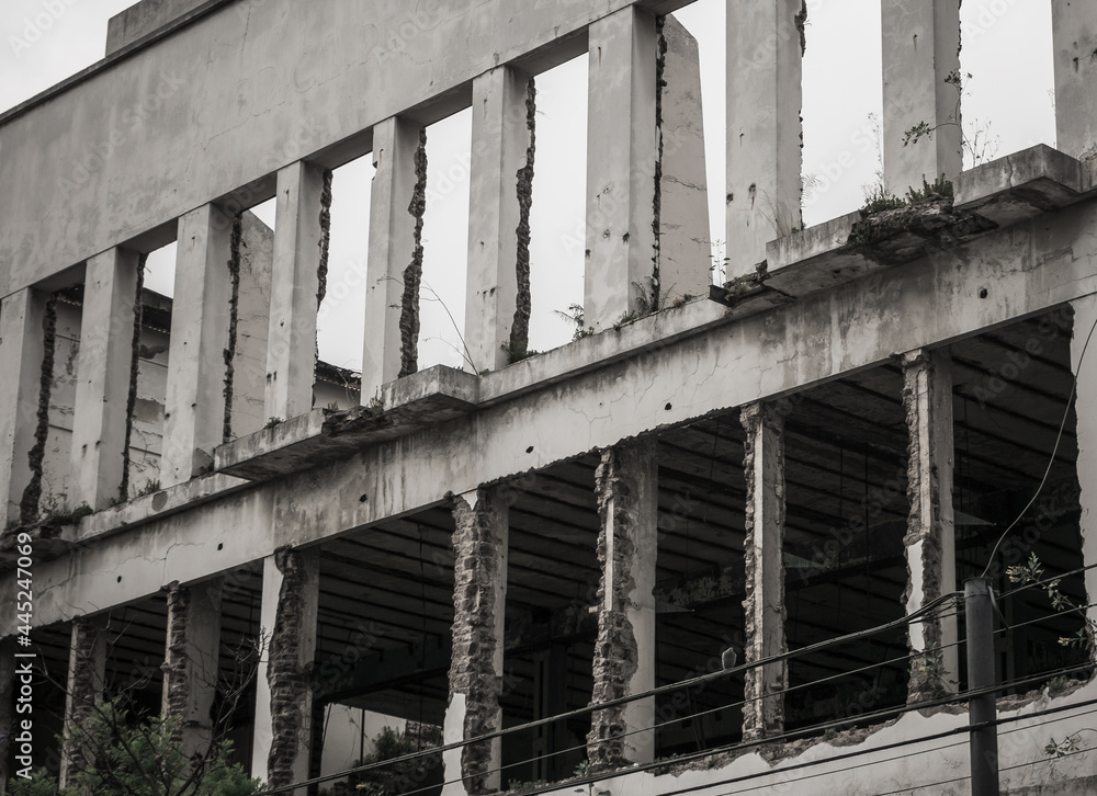 Abandoned building in decay