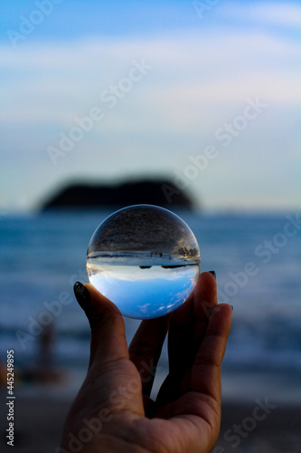 Εκτύπωση καμβά sphere on the beach