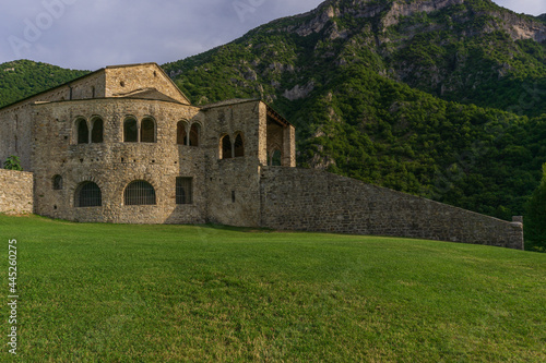 Abbey of San Pietro al Monte in Civate in the province of Lecco