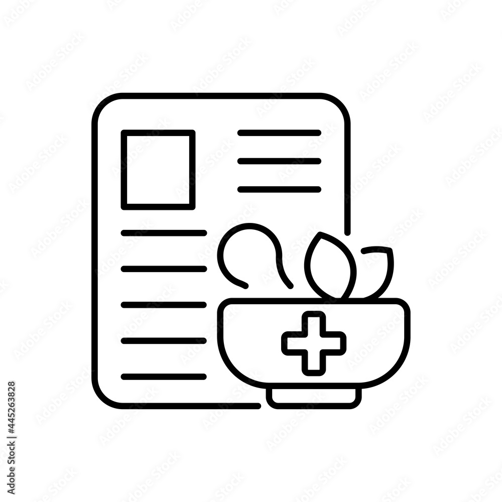 Health Report Vector outline icon style illustration. EPS 10 file Health Report Vector outline icon style illustration. EPS 10 file