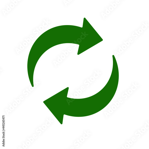 recycling symbol vector design Eps 10.