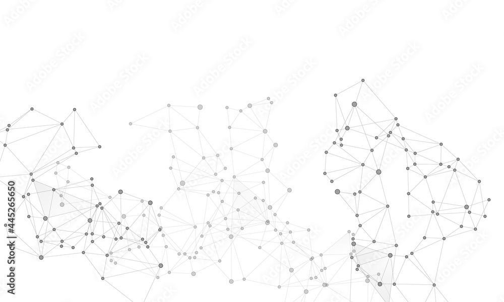 Geometric plexus structure cybernetic concept. Geometric plexus structure cybernetic concept.