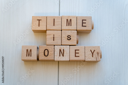 TIME IS MONEY 時は金なり photo