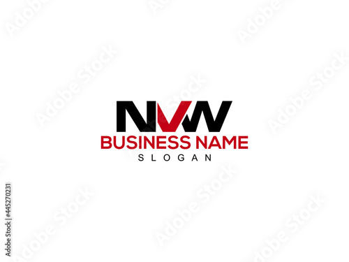 Letter NVW Logo Icon Vector Image Design For Company or Business photo