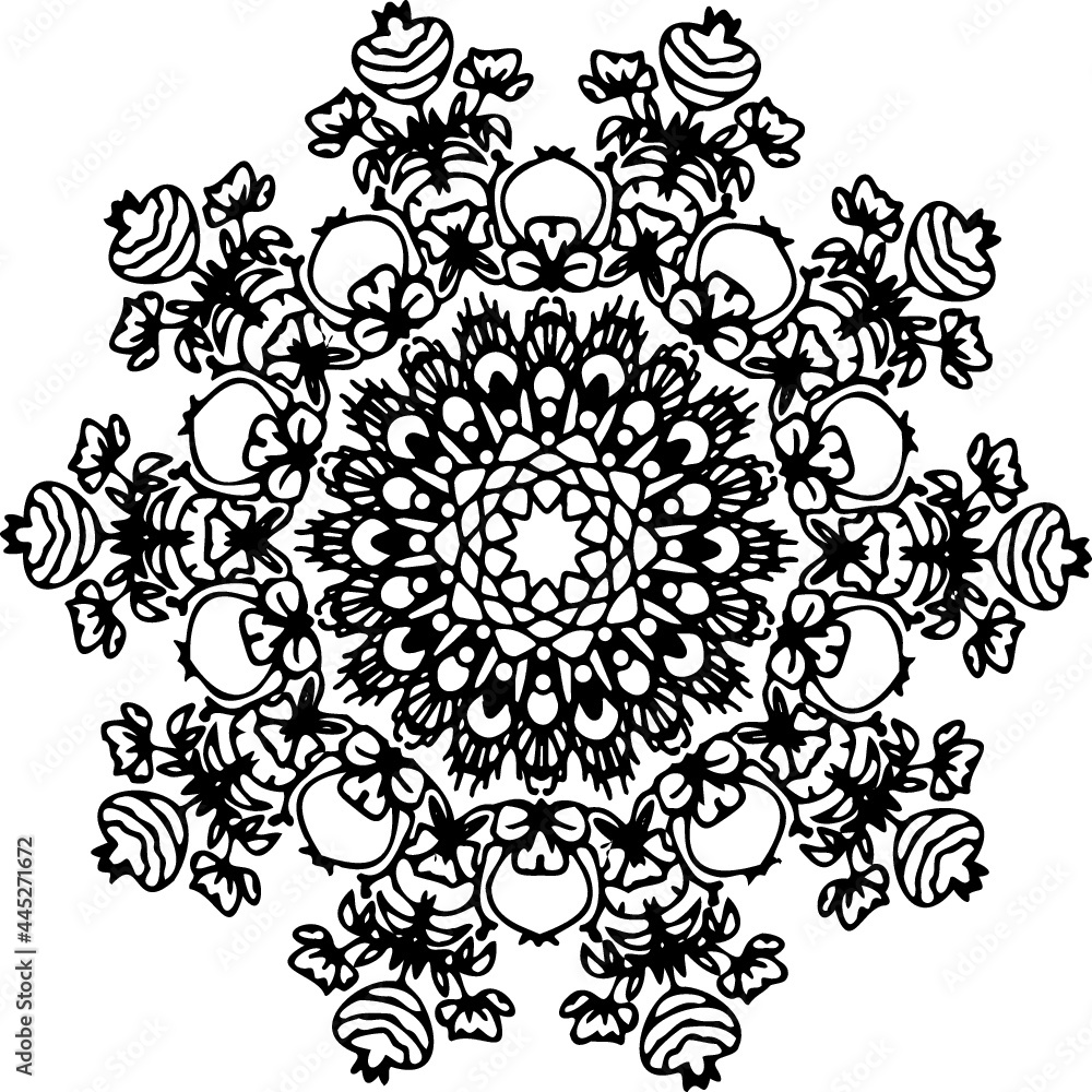 abstract floral background, mandala for soul abstract floral background, mandala for soul