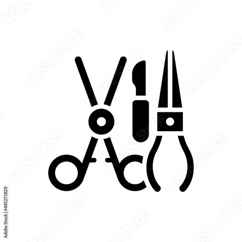 medical equipment Vector Solid icon style illustration. EPS 10 file