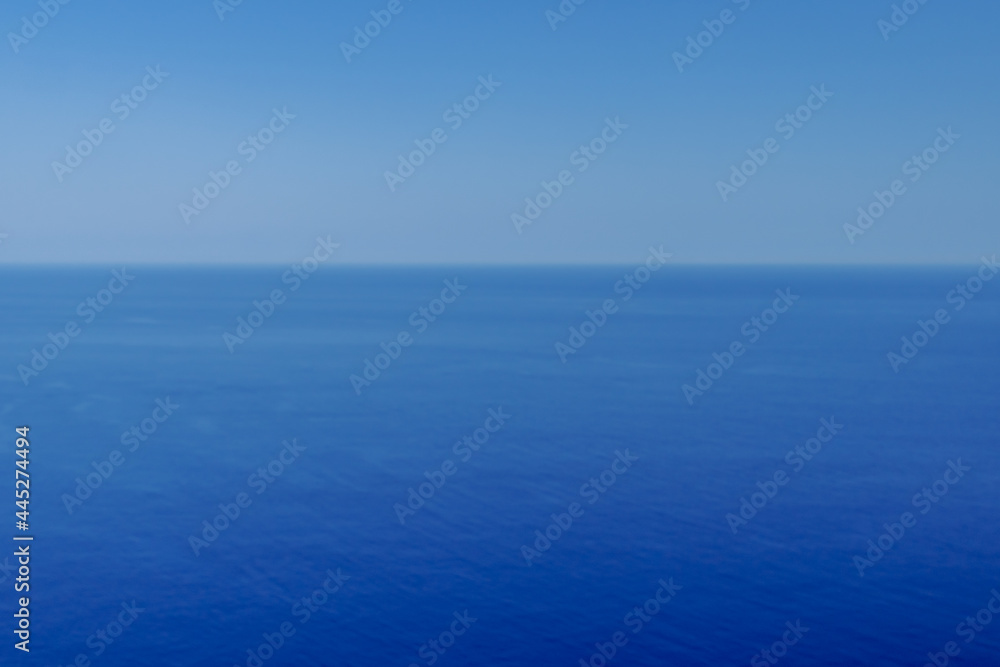 Plain seascape of horizon (upper horizon line) Plain seascape of horizon (upper horizon line)