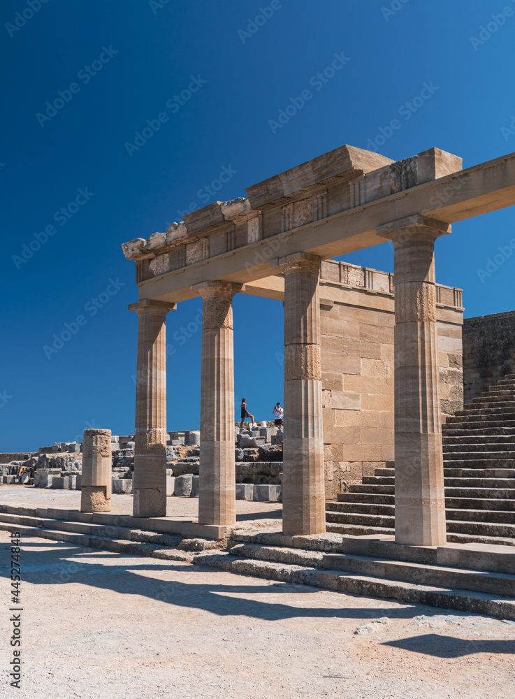 Lindos Acropolis on Rhodes island - Greece (5)